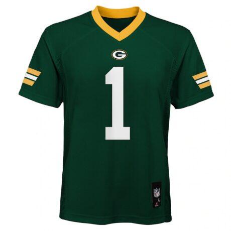Micah Parsons Green Bay Packers Youth Replica Jersey - Green - Front View