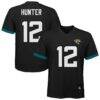 Travis Hunter Jacksonville Jaguars Youth Replica Jersey - Black - Front View