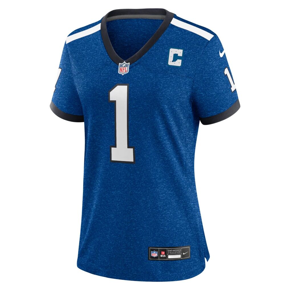 Ahmad Sauce Gardner Indianapolis Colts Nike Women's Alternate 2 Indiana Nights Game Jersey -  Heather Royal