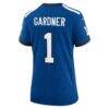 Ahmad Sauce Gardner Indianapolis Colts Nike Women's Alternate 2 Indiana Nights Game Jersey - - Alt2