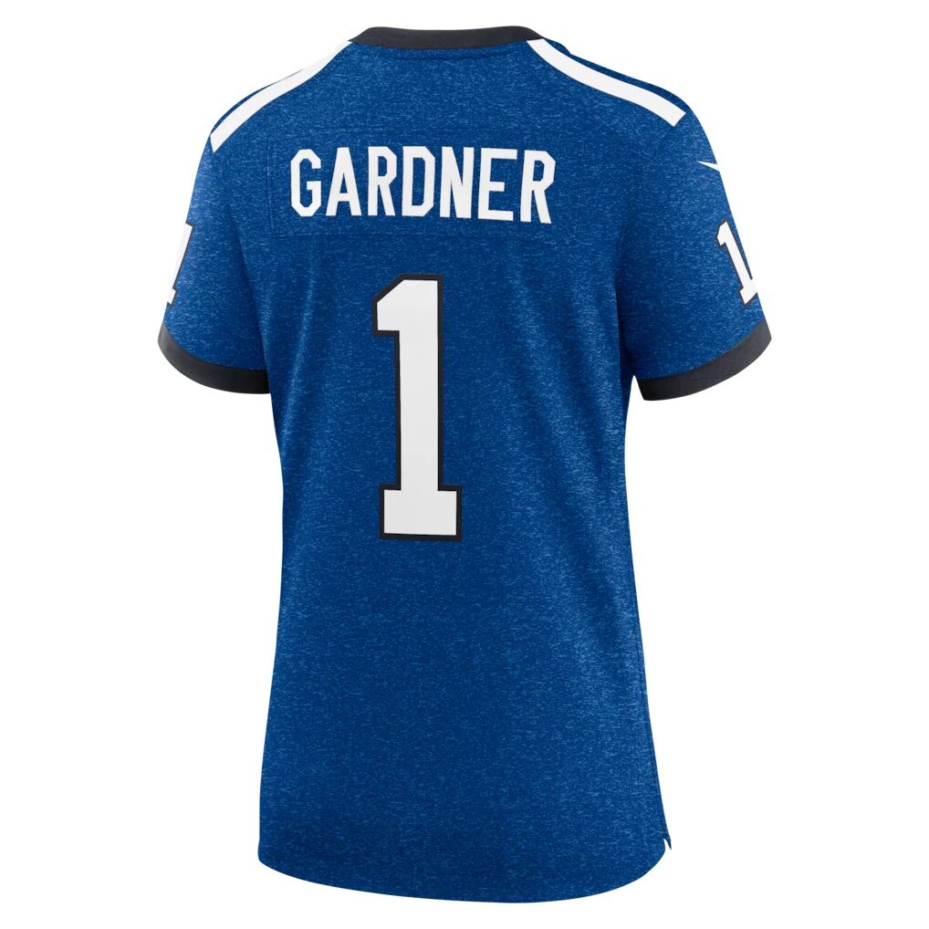 Ahmad Sauce Gardner Indianapolis Colts Nike Women's Alternate 2 Indiana Nights Game Jersey -  Heather Royal