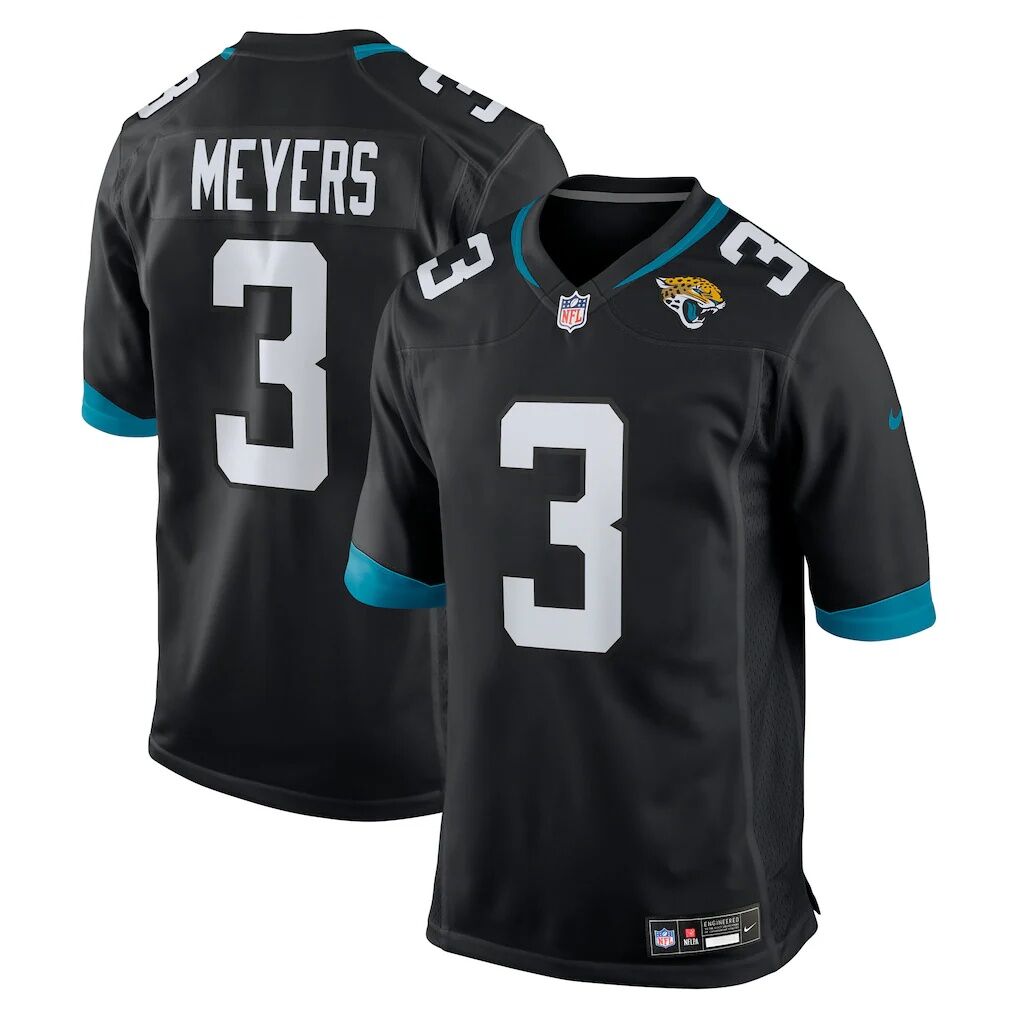 Jakobi Meyers Jacksonville Jaguars Nike Alternate  Game Jersey
