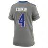 James Cook III Buffalo Bills Nike Women's Nickel City Game Jersey - Gray - Detail View