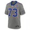 Dion Dawkins Buffalo Bills Nike Nickel City Game Jersey - Gray - Side View