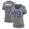 Dion Dawkins Buffalo Bills Nike Women's Nickel City Game Jersey - Gray - Front View