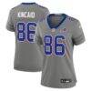 Dalton Kincaid Buffalo Bills Nike Women's Nickel City Game Jersey - Gray - Front View