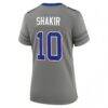 Khalil Shakir Buffalo Bills Nike Women's Nickel City Game Jersey - Gray - Detail View