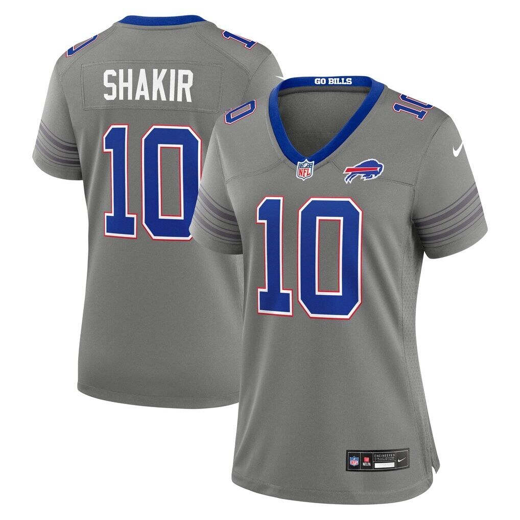 Khalil Shakir Buffalo Bills Nike Women's Nickel City Game Jersey