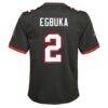 Emeka Egbuka Tampa Bay Buccaneers Nike Youth Alternate Game Jersey - Pewter - Detail View