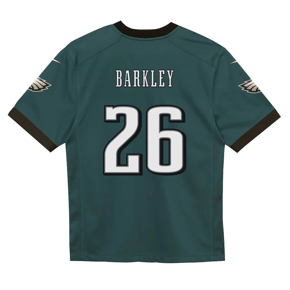 Saquon Barkley Philadelphia Eagles Nike Preschool Team Game Jersey - Midnight Green