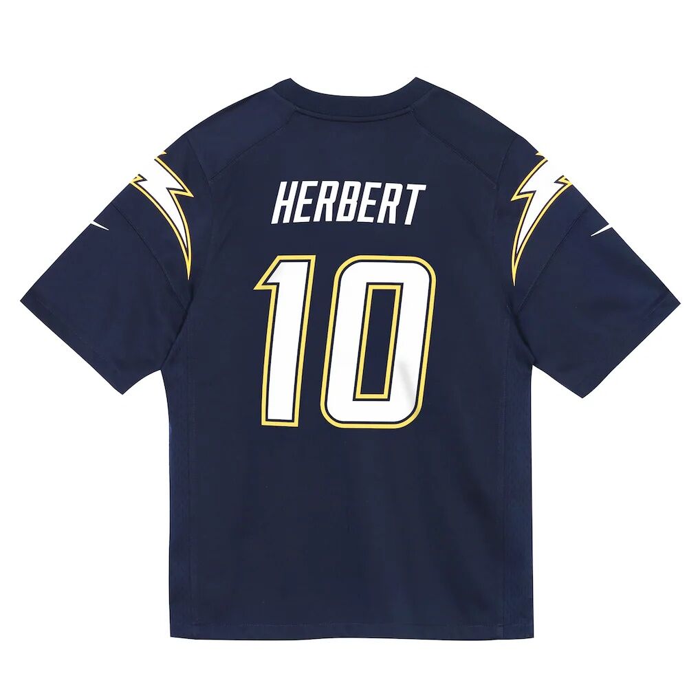 Justin Herbert Los Angeles Chargers Nike Preschool Alternate Game Jersey