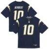 Justin Herbert Los Angeles Chargers Nike Preschool Alternate Game Jersey - Navy - Front View