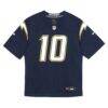 Justin Herbert Los Angeles Chargers Nike Preschool Alternate Game Jersey - Navy - Side View