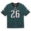 Saquon Barkley Philadelphia Eagles Nike Toddler Team Game Jersey - - Side View