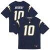 Justin Herbert Los Angeles Chargers Nike Toddler Alternate Super Chargers Game Jersey - Navy - Front View