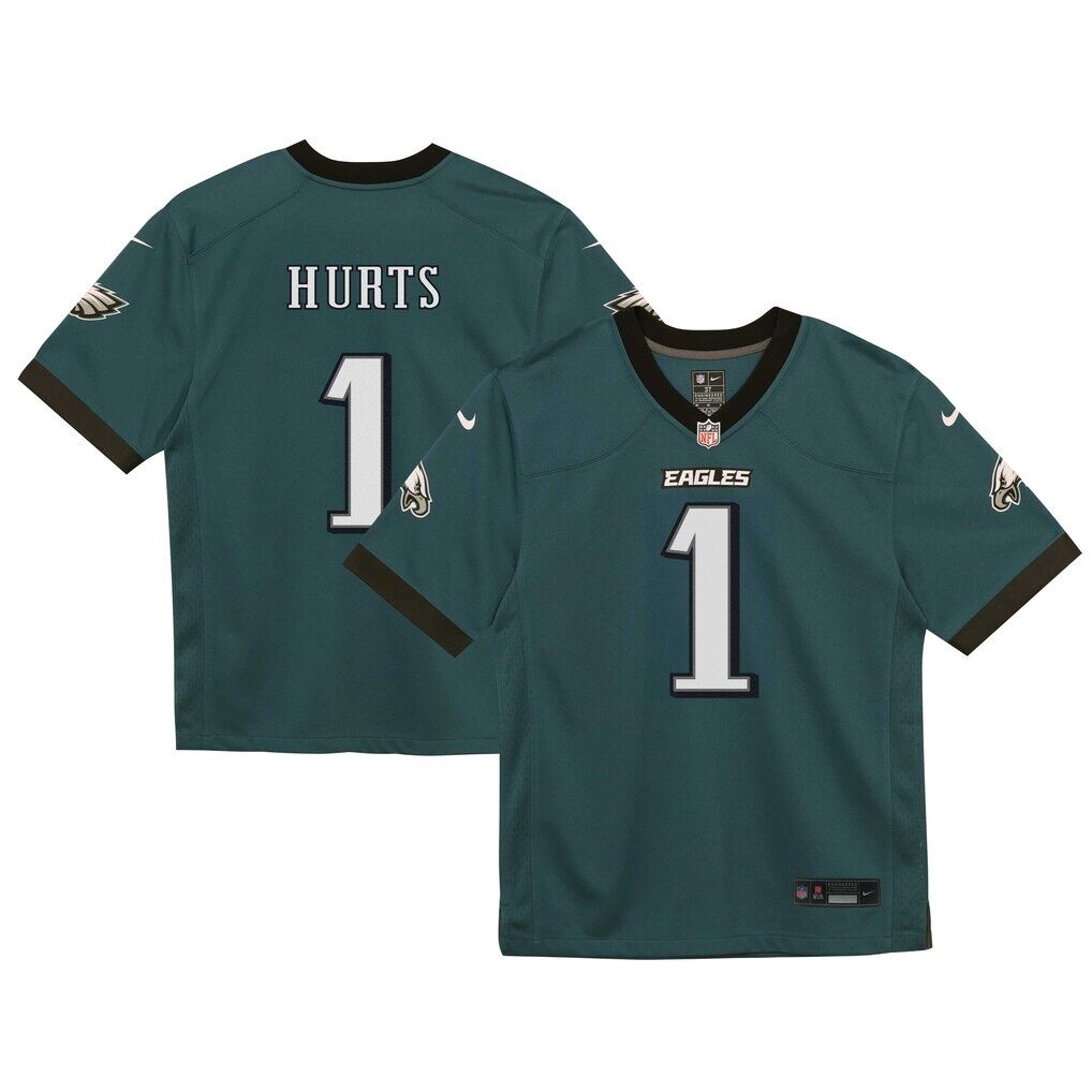 Jalen Hurts Philadelphia Eagles Nike Toddler Team Game Jersey - Midnight Green