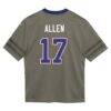 Josh Allen Buffalo Bills Nike Infant Nickel City Game Jersey - Gray - Detail View