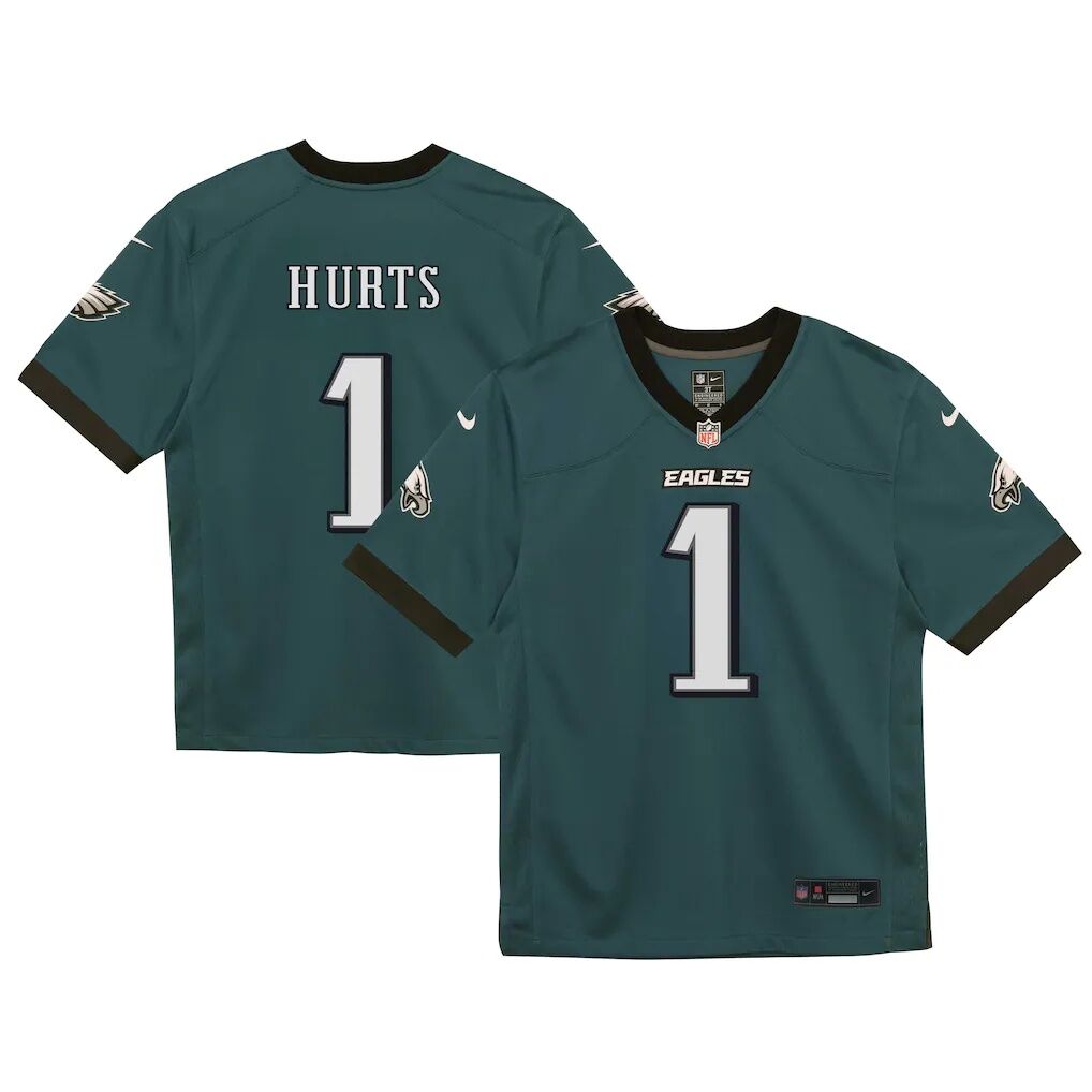 Jalen Hurts Philadelphia Eagles Nike Infant Team Game Jersey - Midnight Green