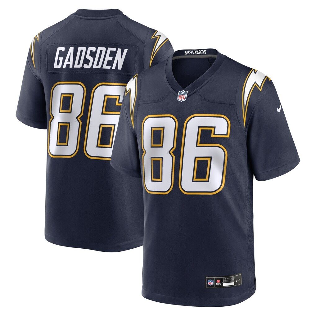 Oronde Gadsden Los Angeles Chargers Nike Alternate 2 Super Chargers Game Jersey