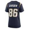 Oronde Gadsden Los Angeles Chargers Nike Women's Alternate 2 Super Chargers Game Jersey - Navy - Detail View