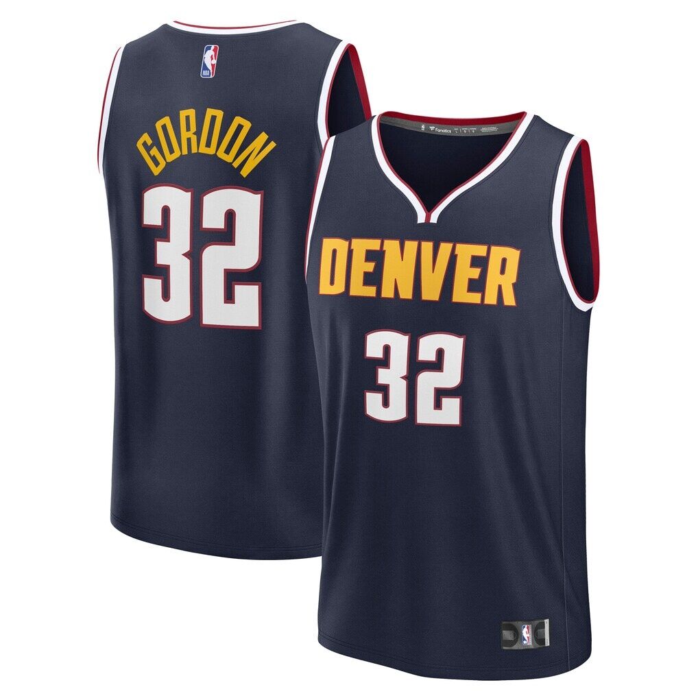 Aaron Gordon Denver Nuggets Fashion7 Fast Break Replica Jersey - Navy - Icon Edition