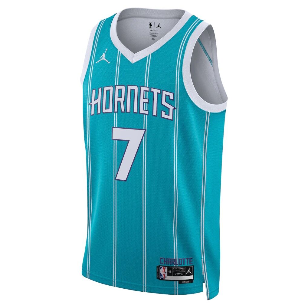 Kon Knueppel Charlotte Hornets Jordan Brand Unisex Swingman Jersey – Icon Edition