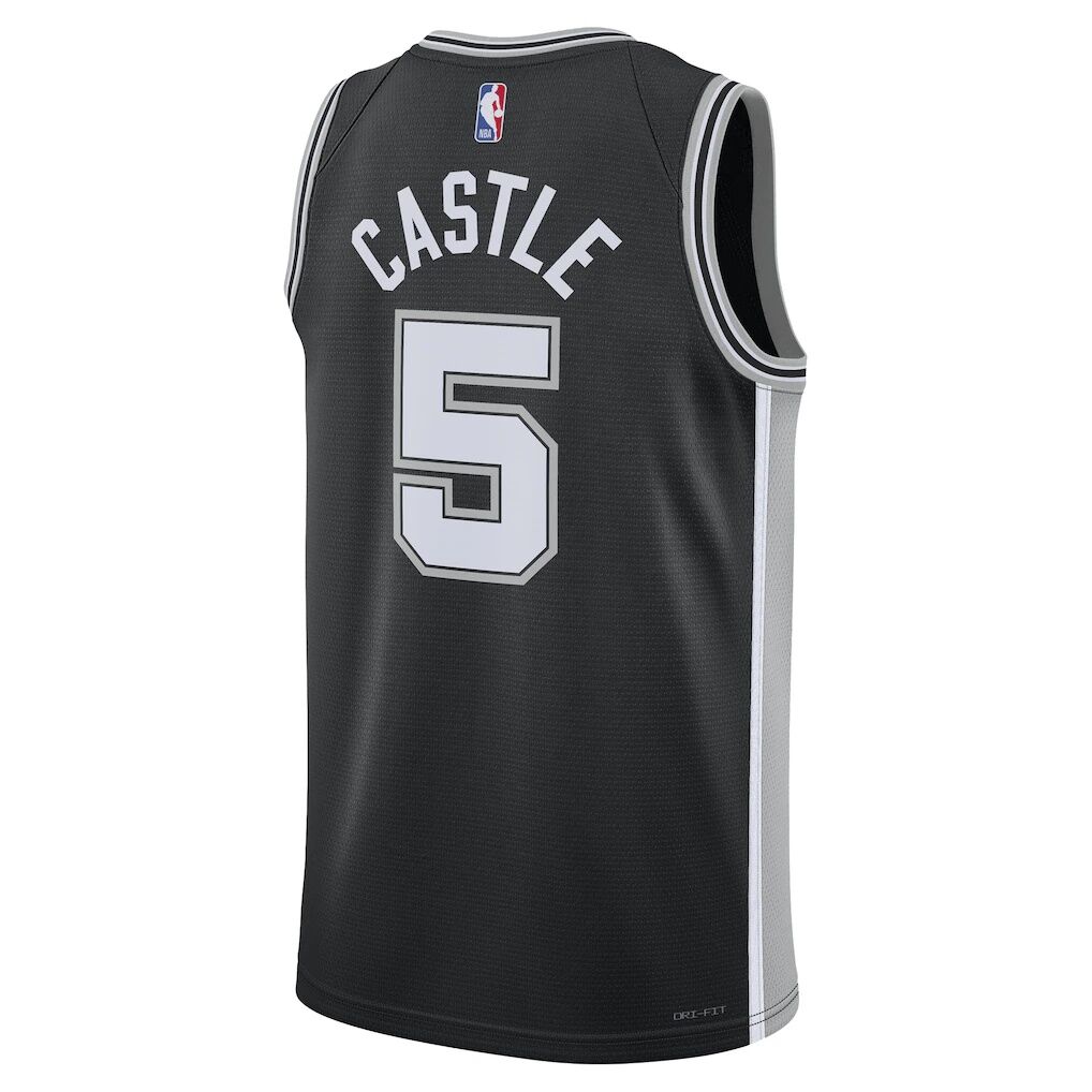 Stephon Castle San Antonio Spurs Nike Unisex Swingman Jersey – Icon Edition
