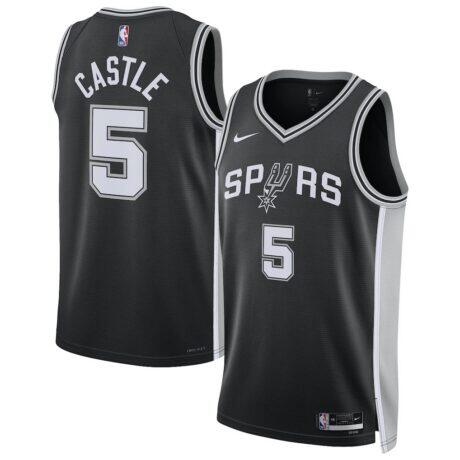 Stephon Castle San Antonio Spurs Nike Unisex Swingman Jersey - Icon Edition