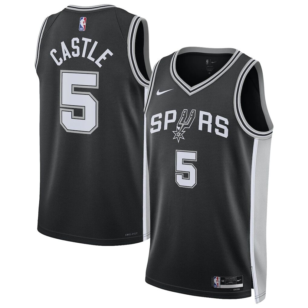 Stephon Castle San Antonio Spurs Nike Unisex Swingman Jersey – Icon Edition