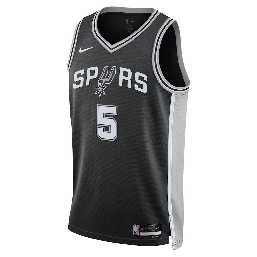 Stephon Castle San Antonio Spurs Nike Unisex Swingman Jersey – Icon Edition