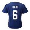 Jaxson Dart New York Giants Nike Preschool Team Game Jersey - - Detail View