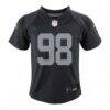 Maxx Crosby Las Vegas Raiders Nike Preschool Team Game Jersey - Black - Side View