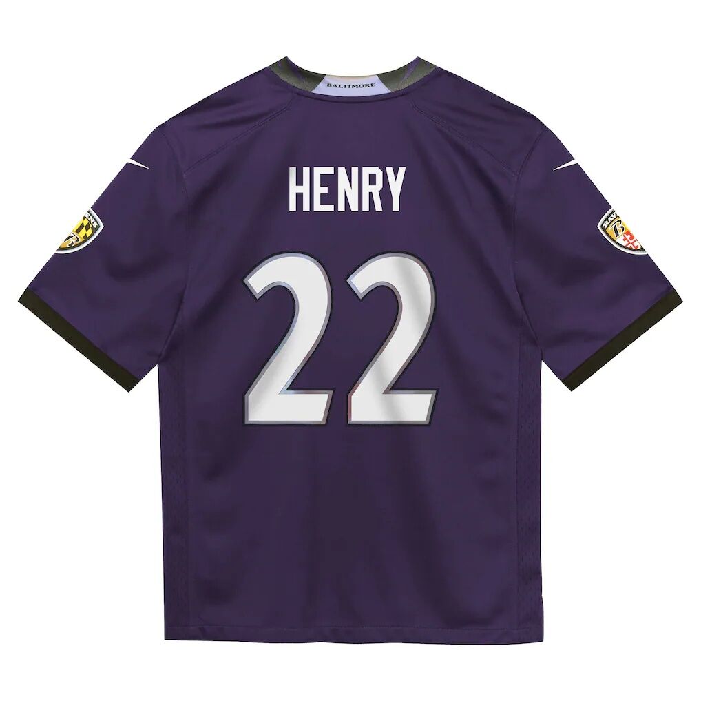 Derrick Henry Baltimore Ravens Nike Preschool Team Game Jersey