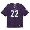 Derrick Henry Baltimore Ravens Nike Preschool Team Game Jersey - Purple - Side View