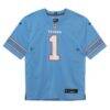 Cameron Ward Tennessee Titans Nike Preschool Team Game Jersey - - Side View