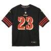Christian McCaffrey San Francisco 49ers Nike Preschool 2025 Rivalries Collection Game Jersey - Black - Side View