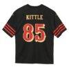 George Kittle San Francisco 49ers Nike Toddler 2025 Rivalries Collection Game Jersey - Black - Detail View