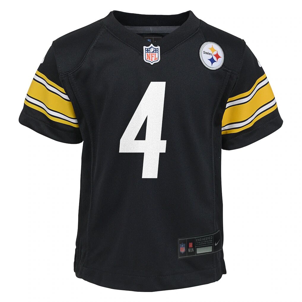 D.K. Metcalf Pittsburgh Steelers Nike Toddler Team Game Jersey