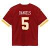 Jayden Daniels Washington Commanders Nike Toddler Team Game Jersey - - Detail View