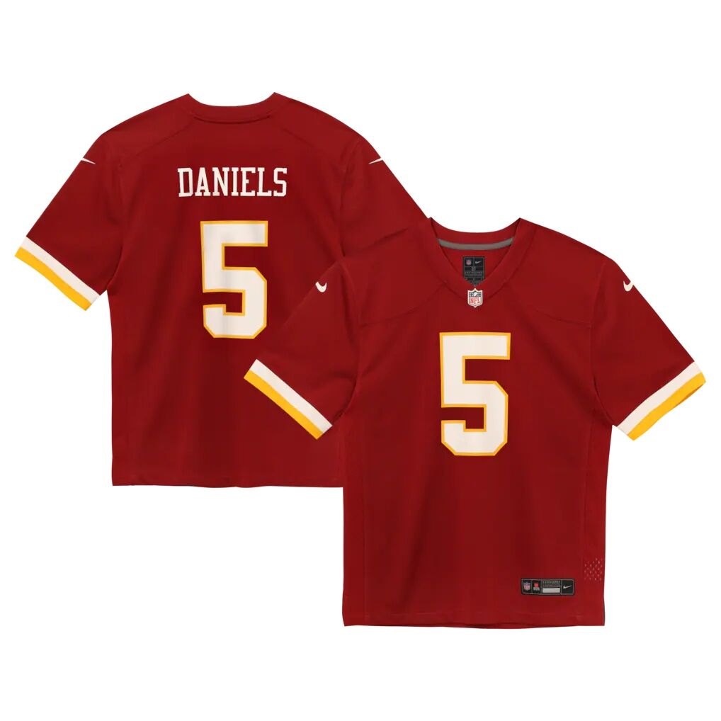 Jayden Daniels Washington Commanders Nike Toddler Team Game Jersey - Burgundy