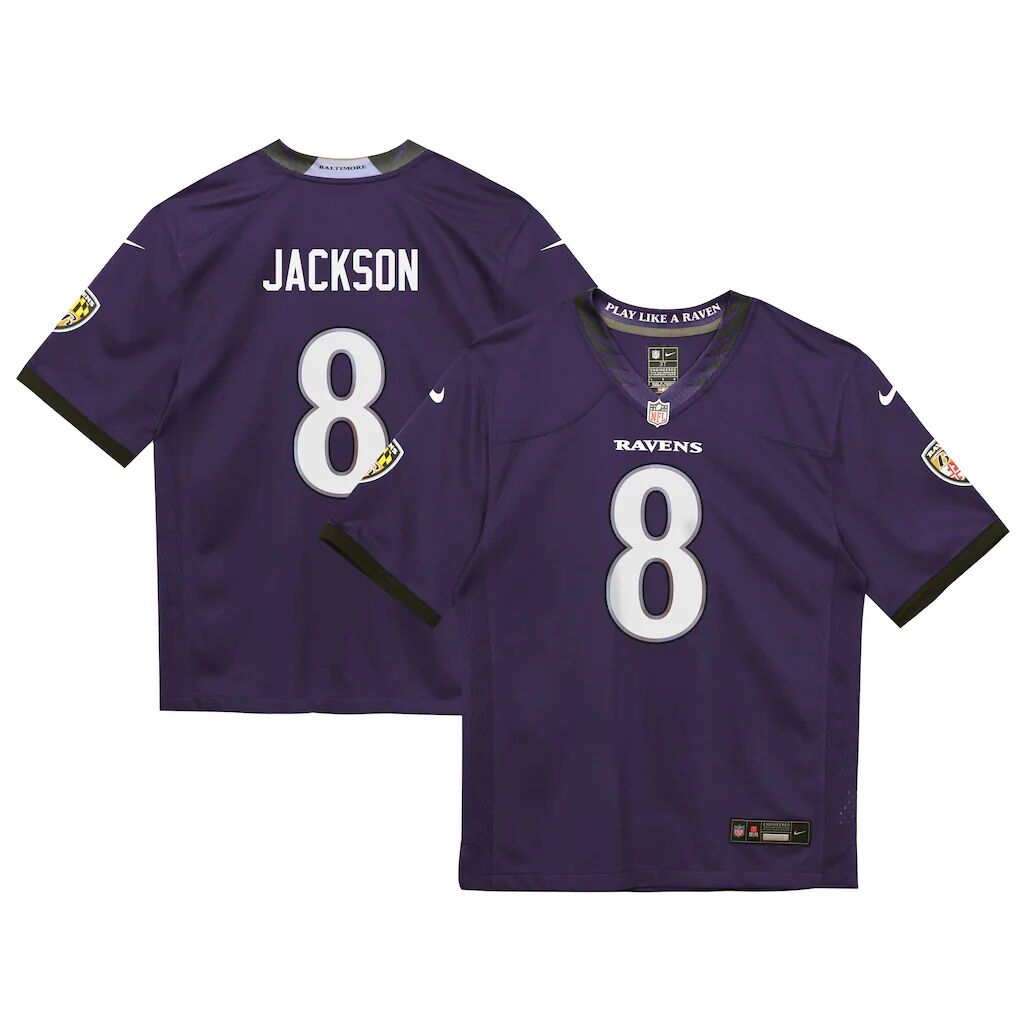 Lamar Jackson Baltimore Ravens Nike Toddler Team Game Jersey