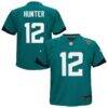 Travis Hunter Jacksonville Jaguars Nike Toddler Team Game Jersey - Teal - Front View