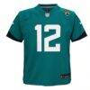 Travis Hunter Jacksonville Jaguars Nike Toddler Team Game Jersey - Teal - Side View