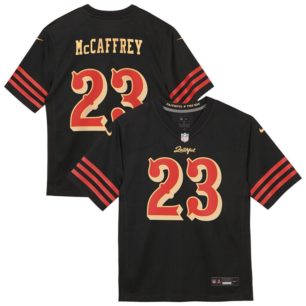 Christian McCaffrey San Francisco 49ers Nike Toddler 2025 Rivalries Collection Game Jersey