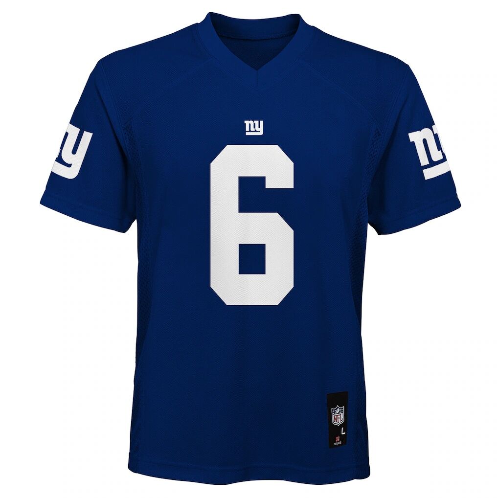 Jaxson Dart New York Giants Youth Replica Jersey - Royal