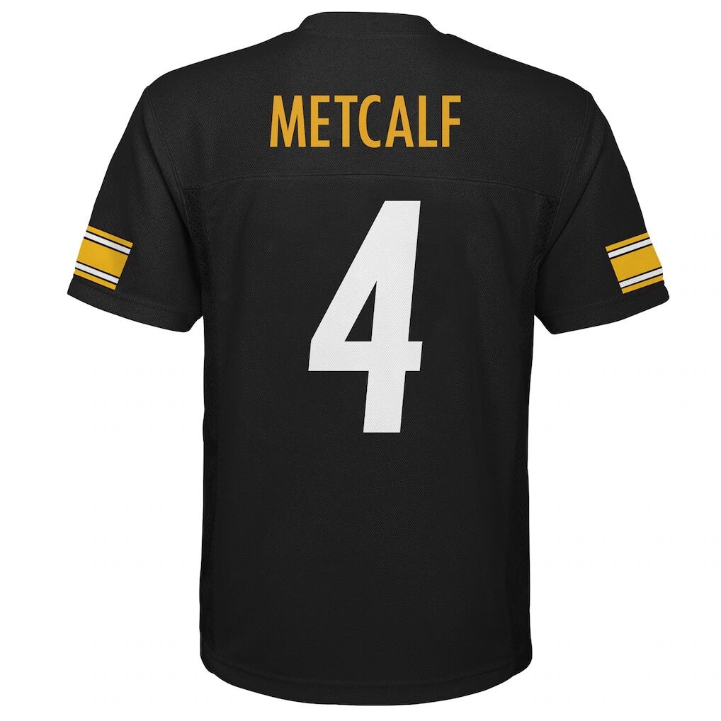 DK Metcalf Pittsburgh Steelers Youth Replica Jersey