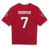 Bijan Robinson Atlanta Falcons Nike Preschool Team Game Jersey - Red - Detail View