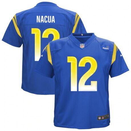 Puka Nacua Los Angeles Rams Nike Toddler Team Game Jersey - - Front View