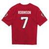 Bijan Robinson Atlanta Falcons Nike Infant Team Game Jersey - Red - Detail View