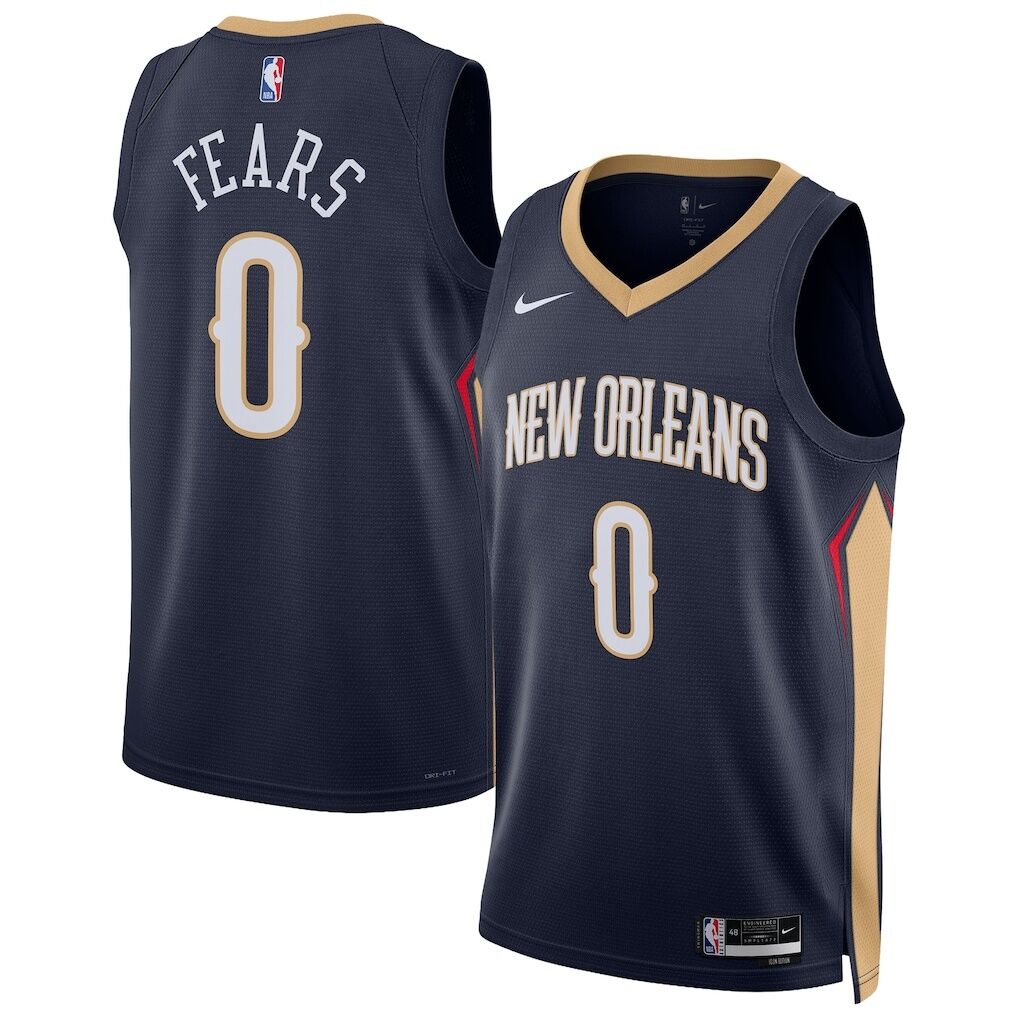 Jeremiah Fears New Orleans Pelicans Nike Unisex Swingman Jersey - Icon Edition